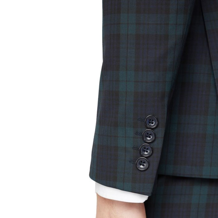 Tartan Dinner Suit Cuffs