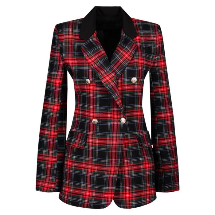 Tartan Jacket Woman