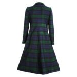 Tartan Plaid Jacket Women Back