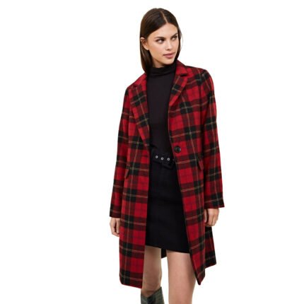 Tartan Plaid Women's Jacket Design