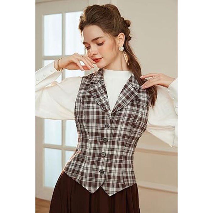 Tartan Plaid Women's Vest