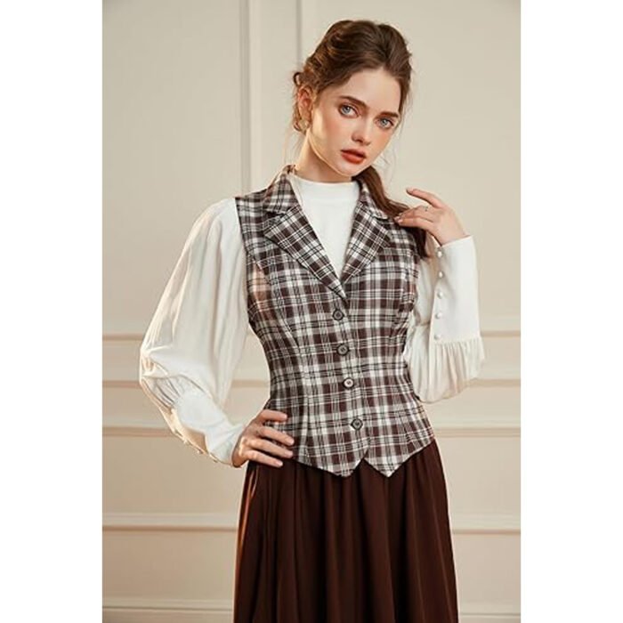 Tartan Plaid Women's Vest