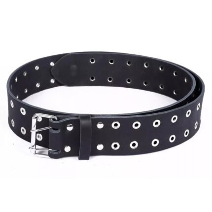 Black Eyelet Belt