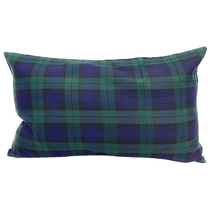 Rectangular Tartan Cushion Cover