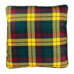 Tartan cushion cover