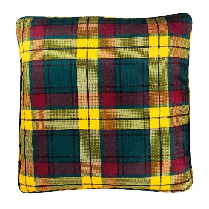 Tartan cushion cover