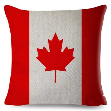 Canadian Flag Cushion Cover