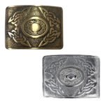 Celtic Oval Knot Kilt Belt Buckle