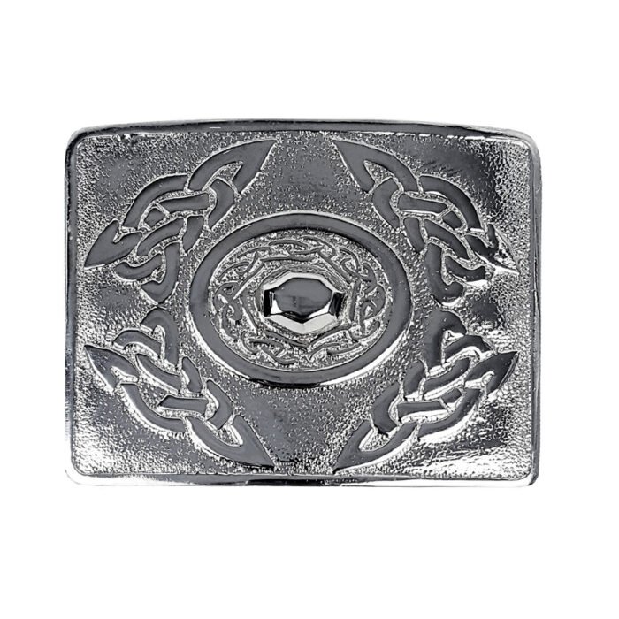 Celtic Oval Knot Kilt Belt Buckle