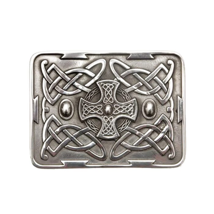 Celtic Cross Kilt Belt Buckle