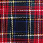 Stewart Small Sett Black Tartan