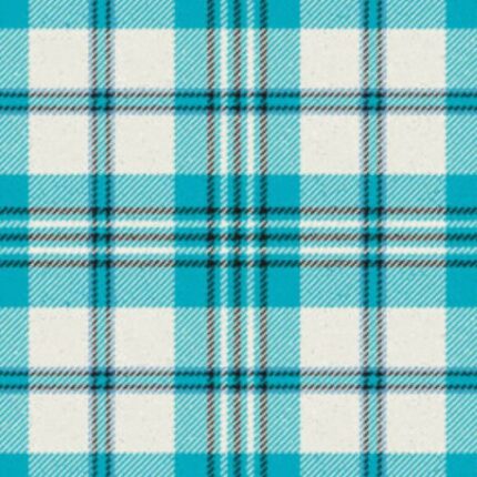 Scott Dress Turquoise Tartan