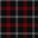 White Stripes Hunting Tartan