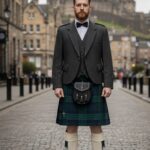 Charcoal Grey Argyle Kilt Outfit