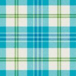 Yair Turquoise Tartan