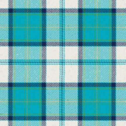 Yarrow Dress Turquoise Tartan