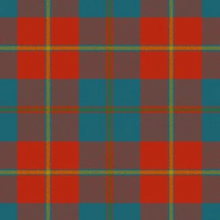 Galloway Dress Yellow Line Ancient Tartan