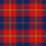 Galloway Dress Yellow Line Tartan