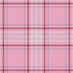 Komen Rose Plaid Tartan
