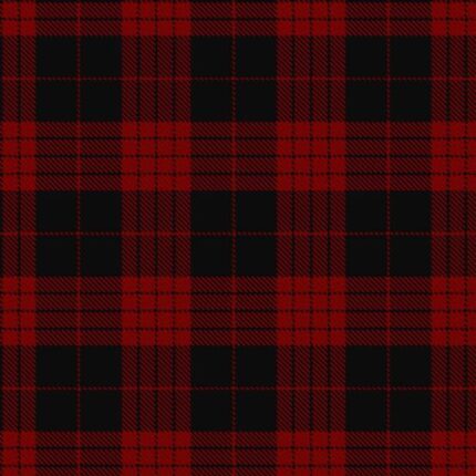 Cameron Black & Red Tartan