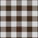 Border Shepherd's Check Brown and White Tartan