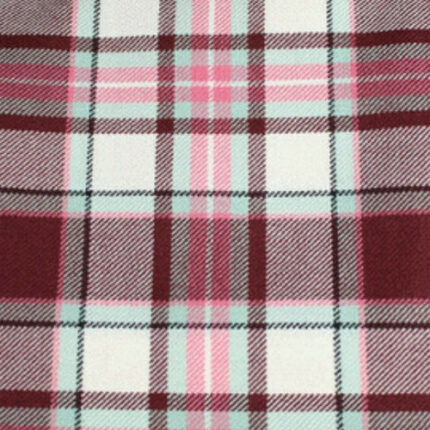 Etive Burgundy Tartan