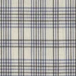 Blue and Cream Check Tartan