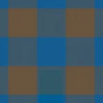Border Shepherd's Check Black and Blue Ancient Tartan